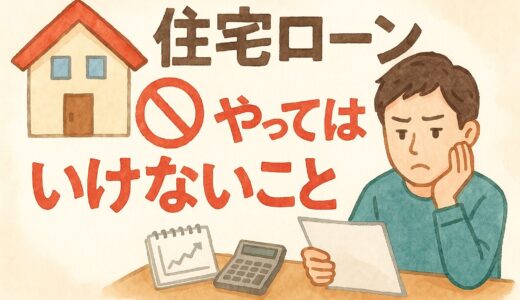 住宅ローンで絶対にやってはいけない7つの落とし穴